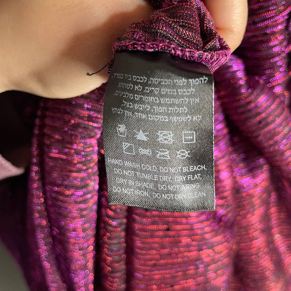 Sabina Musayev Sarah Gown Multi Red Size L - Picture 5 of 8